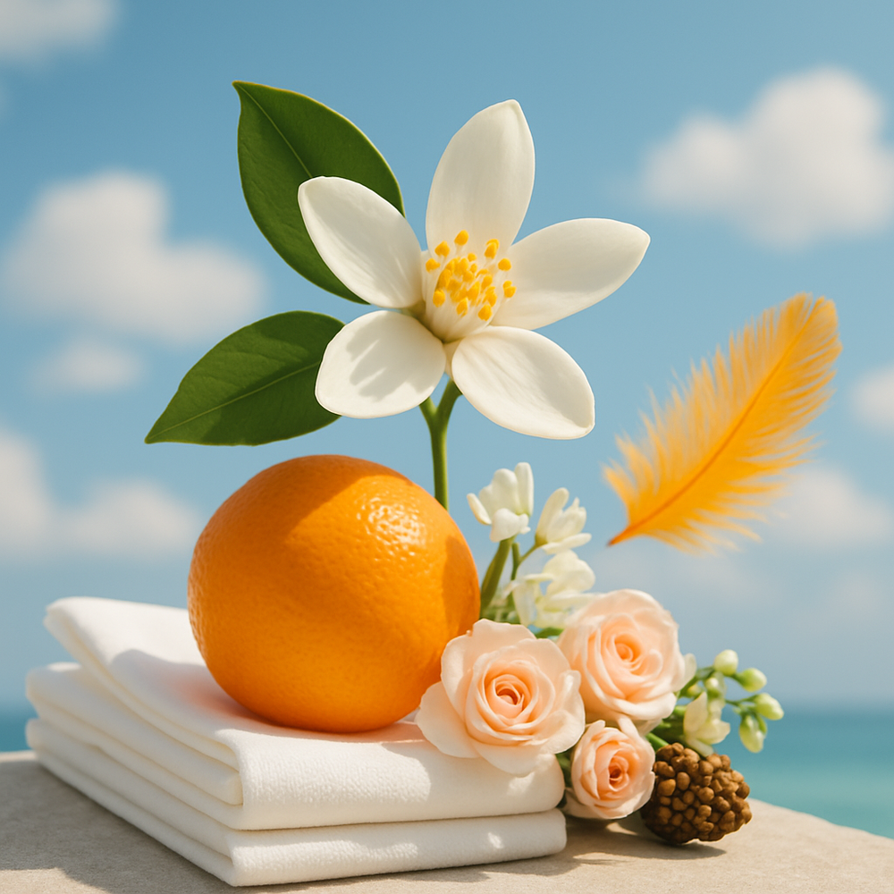 byHeidenreich® | Orange Feathers